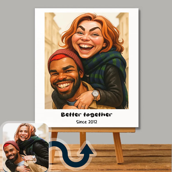 Custom Funny Caricature Portrait