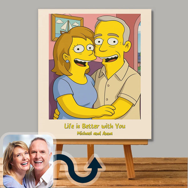 Simpsons Style Custom Portrait | Become a Character in Springfield